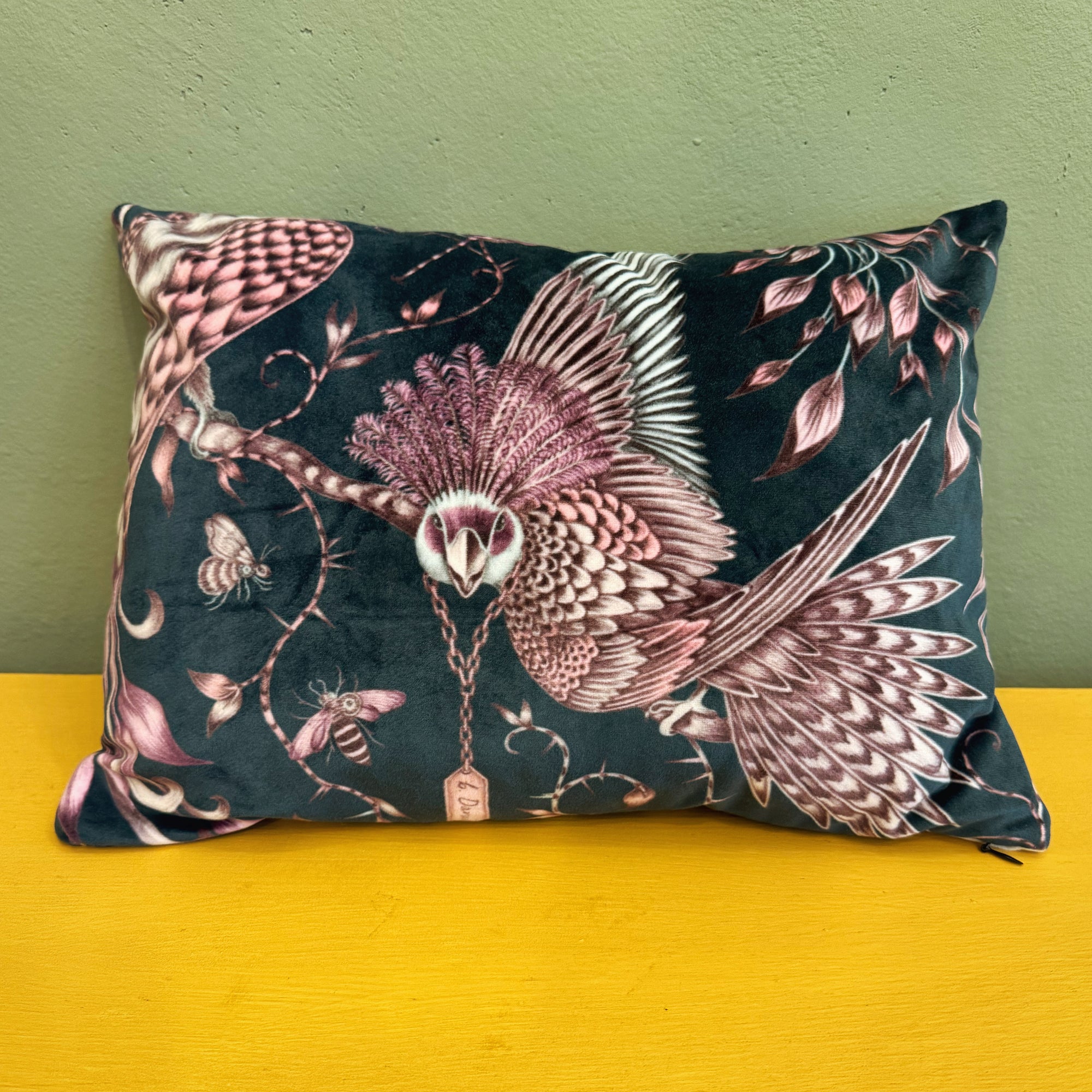 Zierkissen „ Blue Velvet Phantasy“ - Mein Shop