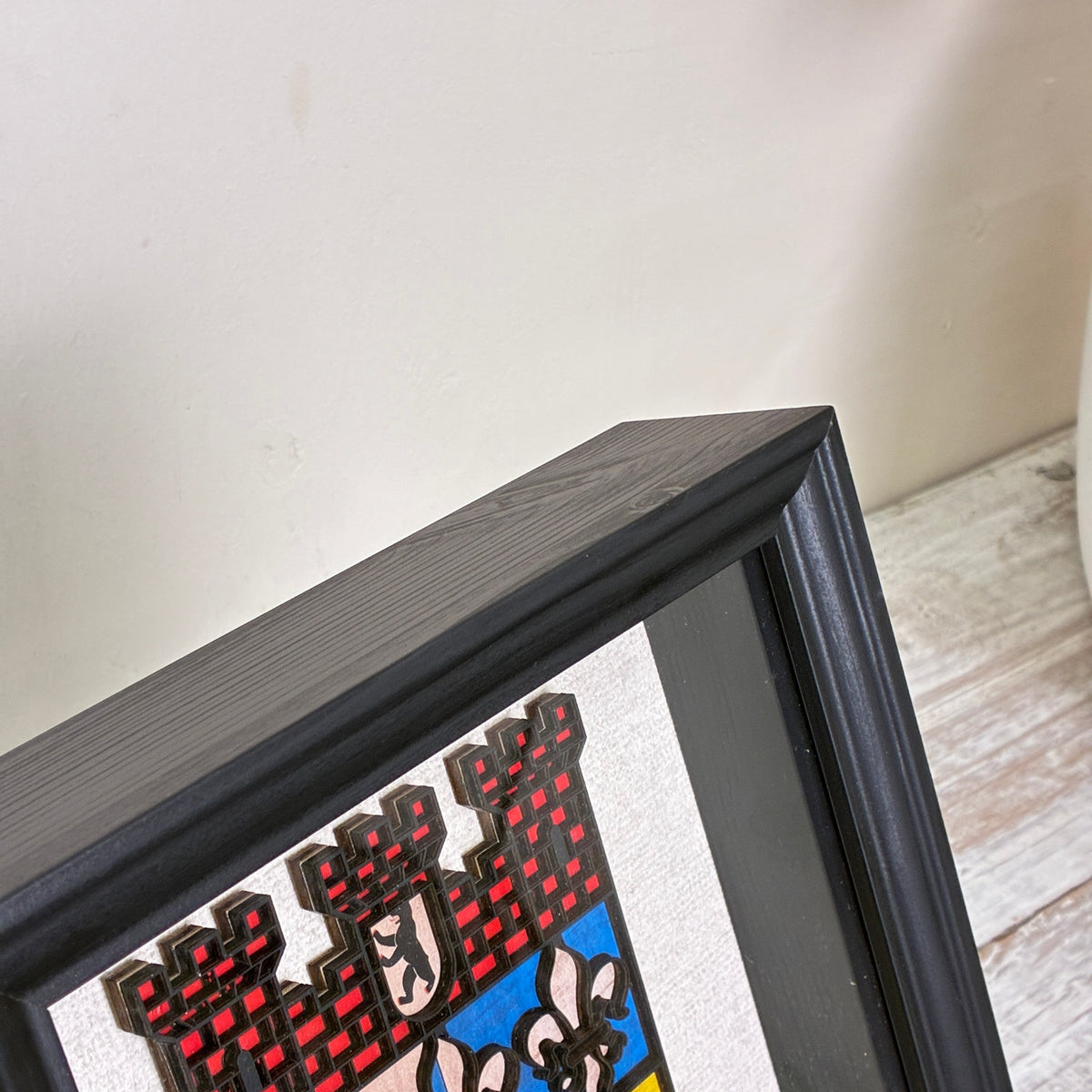 Thomas Klotz Design 3D-Wandbild Wappen Berlin-Charlottenburg Deko - Mein Shop