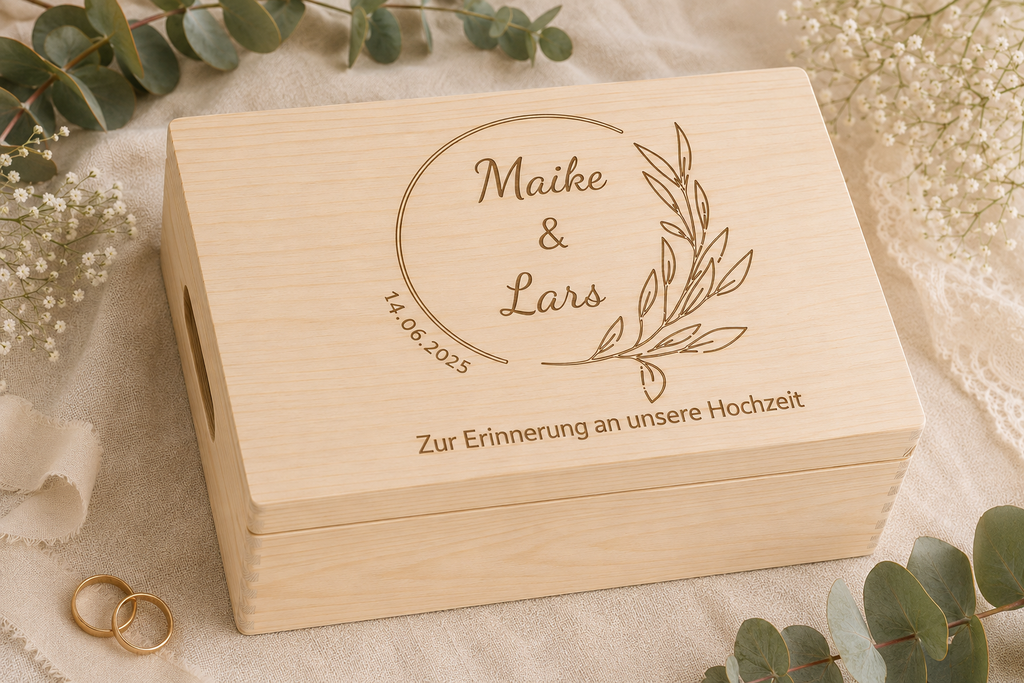 Erinnerungsbox „Hochzeit“ - Mein Shop