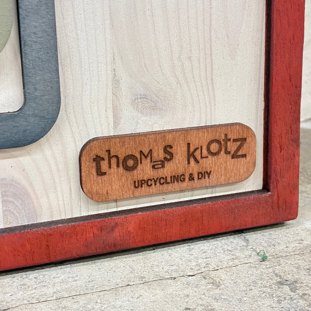 Thomas Klotz Wandbild Kaugummiautomat Holz Wanddeko Upsycling Wandobjekt Unikat - Mein Shop
