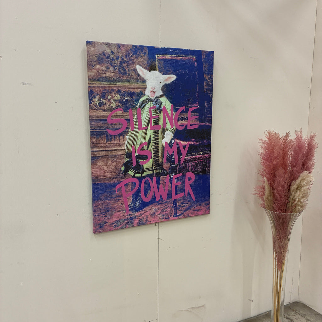 Thomas Klotz "Lamm" Kunstdruck auf Leinwand 100x75 Wandbild Deko - Mein Shop