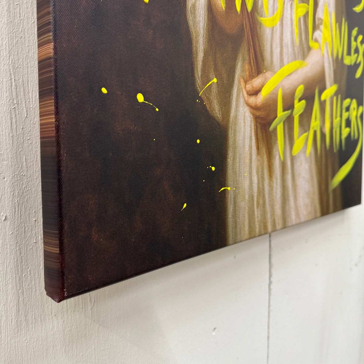 Thomas Klotz "VIRGO" Kunstdruck auf Leinwand 60x80 Wandbild Deko - Mein Shop