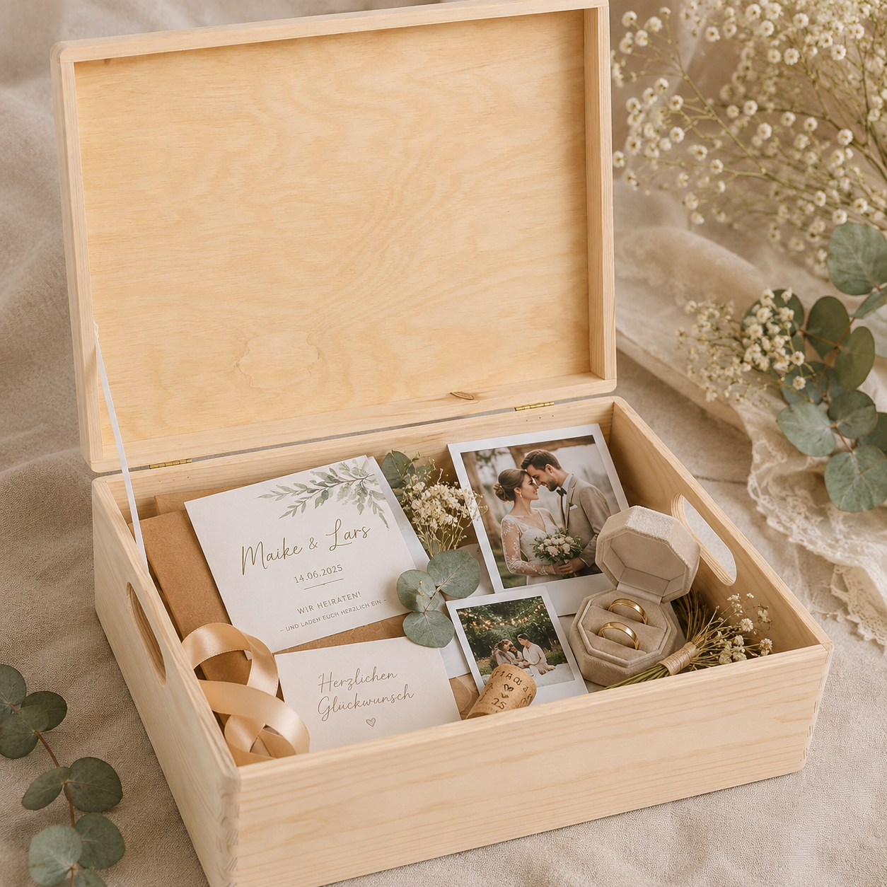 Erinnerungsbox „Hochzeit“ - Mein Shop