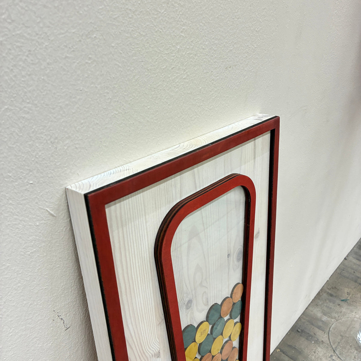 Thomas Klotz Wandbild Kaugummiautomat Holz Wanddeko Upsycling Wandobjekt Unikat - Mein Shop