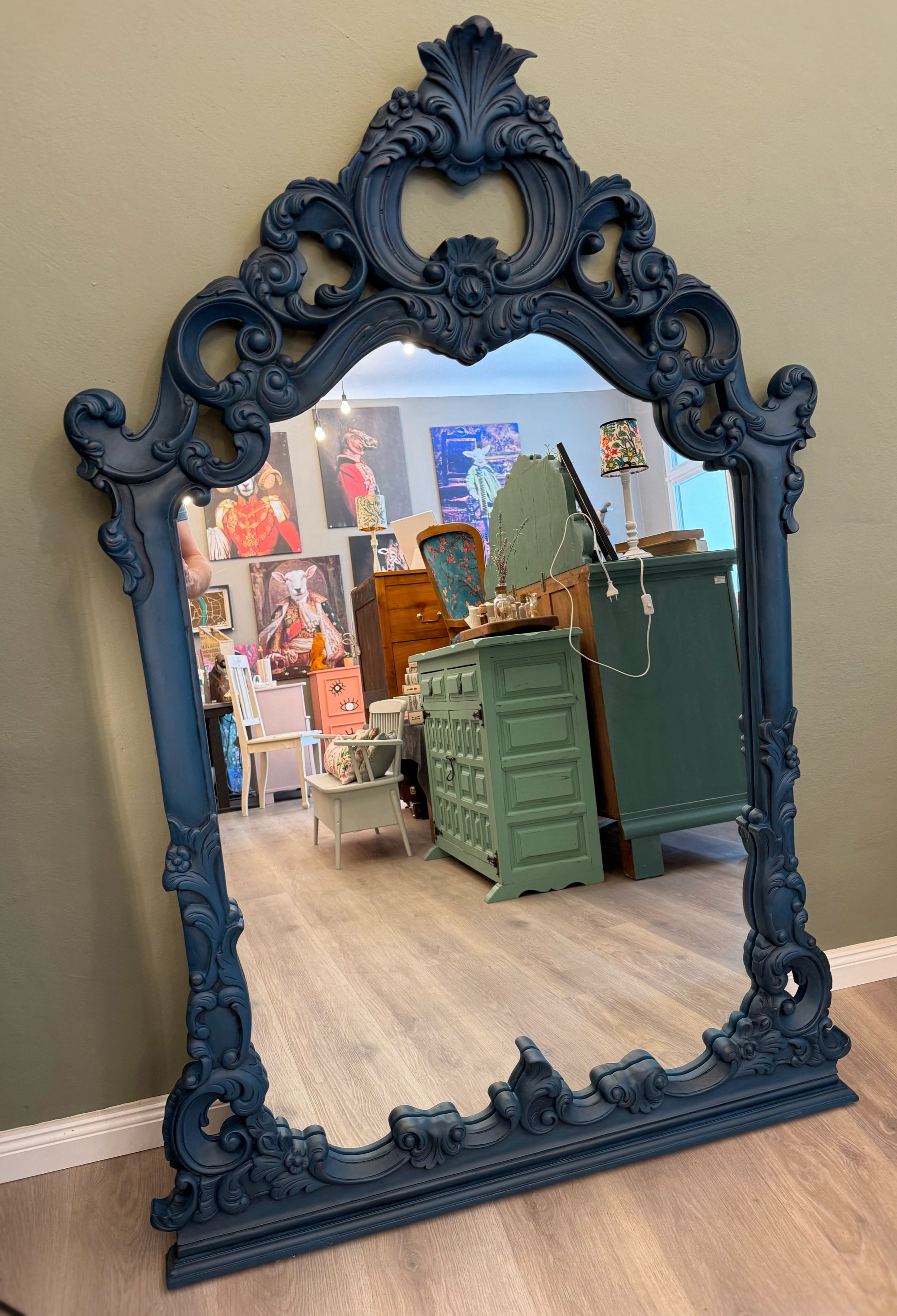 Wandspiegel „ Midnight Blue“ - Mein Shop