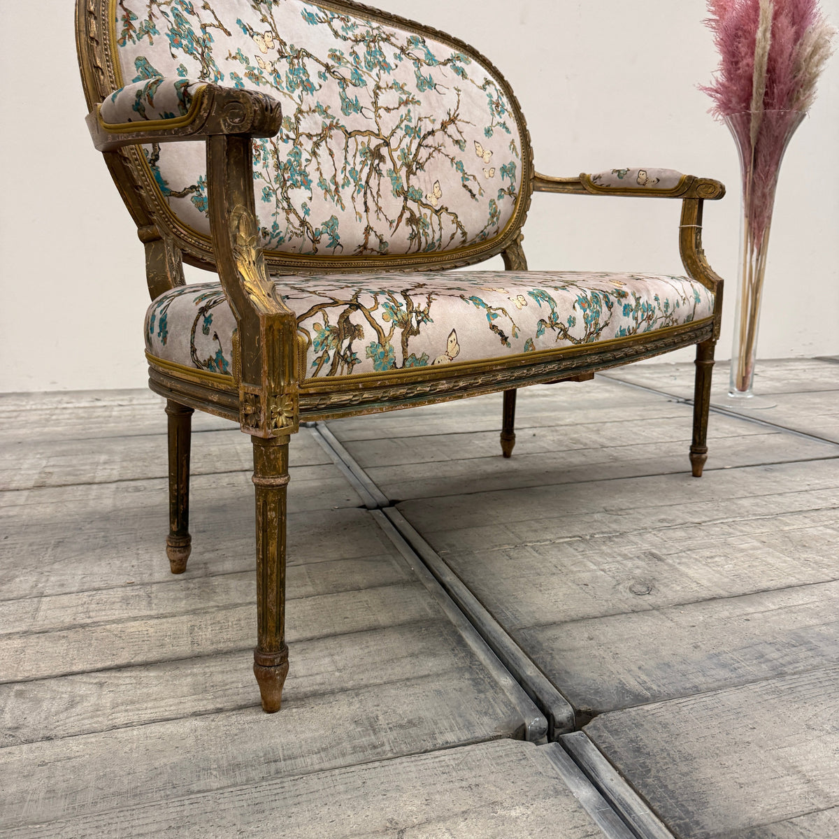 Thomas Klotz Upcycling Barock Sofa 2-Sitzer Chinoiserie Unikat - Mein Shop