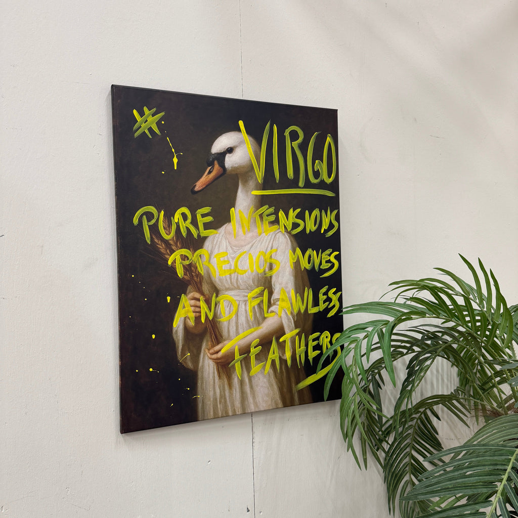 Thomas Klotz "VIRGO" Kunstdruck auf Leinwand 60x80 Wandbild Deko - Mein Shop
