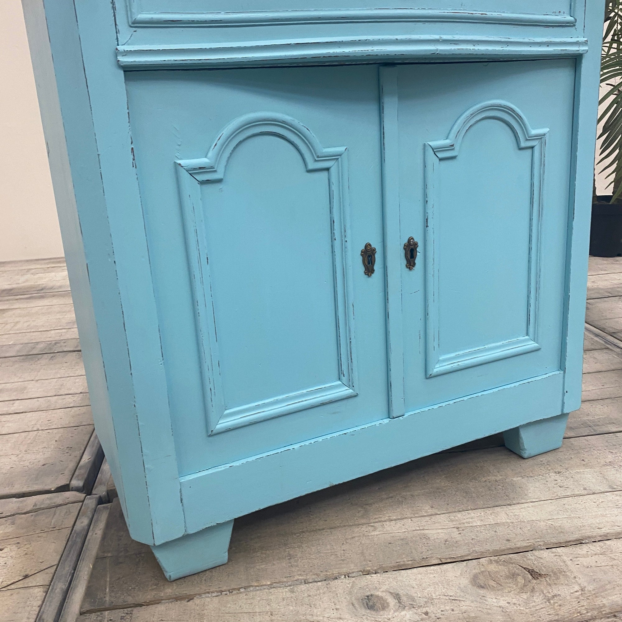 Thomas Klotz Kommode "Shabby Chic" blau Schrank Upcycled - Mein Shop