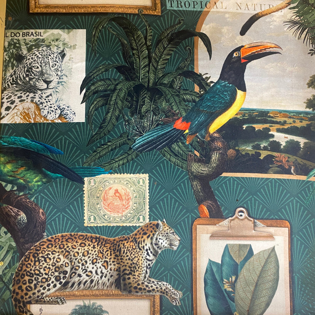 Thomas Klotz Alter Musikschrank „ Golden Palm“ Kommode Upcycled - Mein Shop