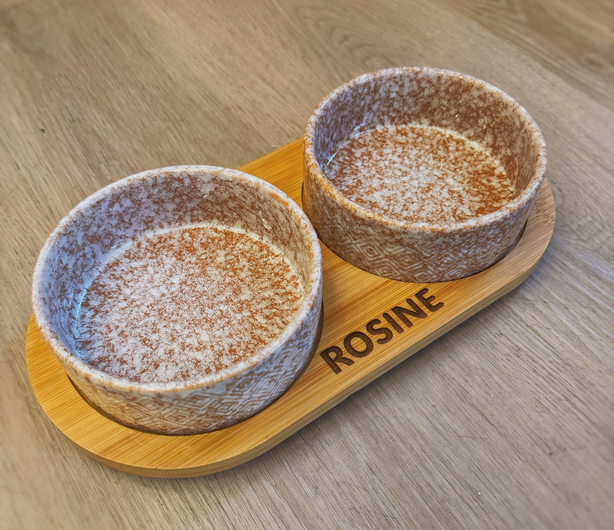 personalisierte Futterstation „Rosine“