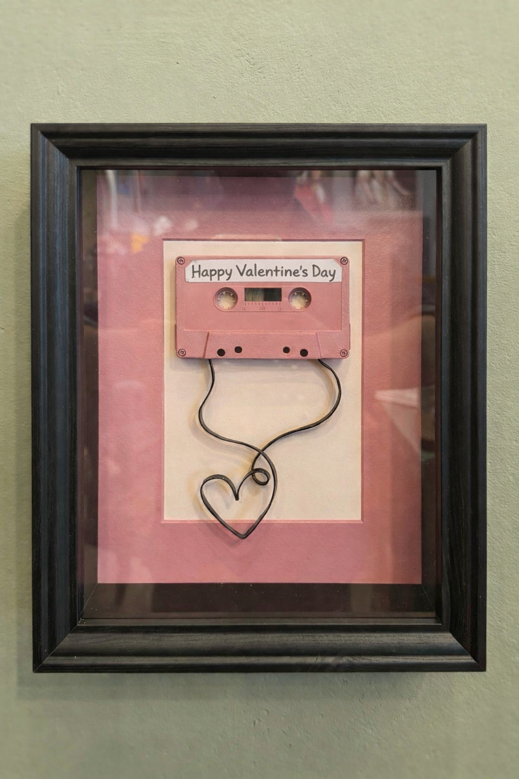 Upcycling Art Kassette „LOVE“ - Mein Shop