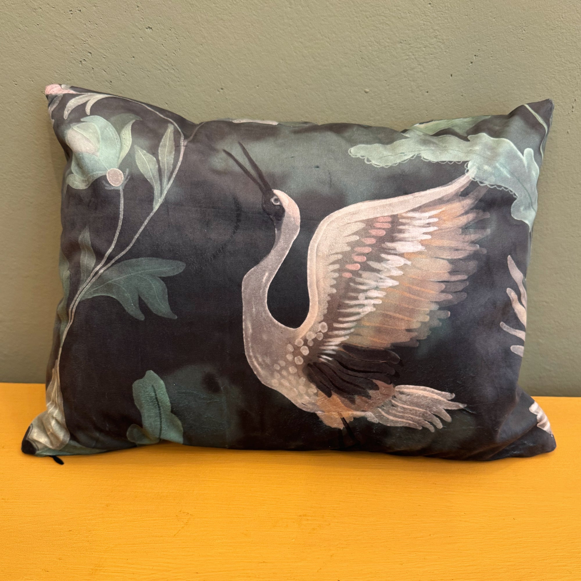 Zierkissen „Heron Green“ - Mein Shop