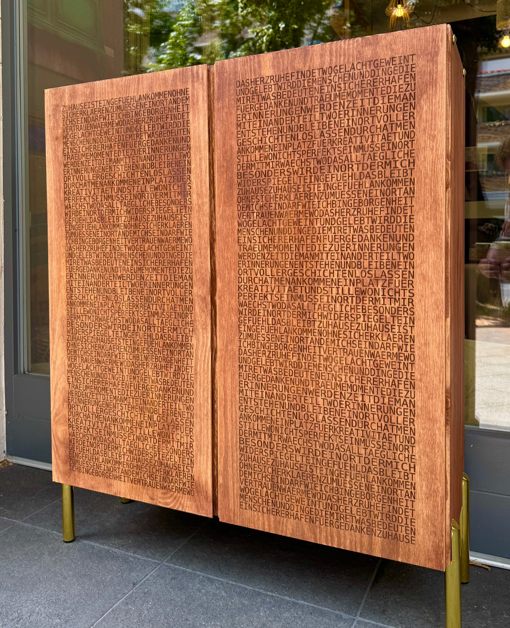 Designerschrank IVAR  „ Zuhause“ - Mein Shop