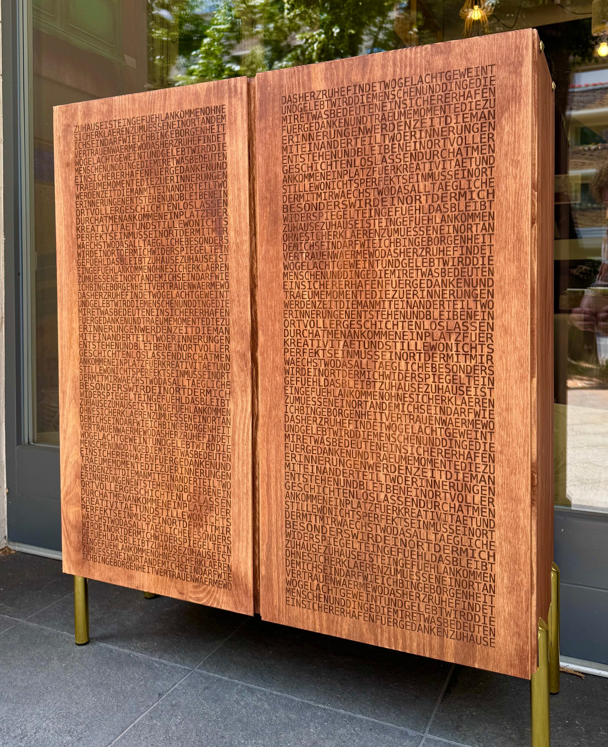 Designerschrank IVAR  „ Zuhause“ - Mein Shop