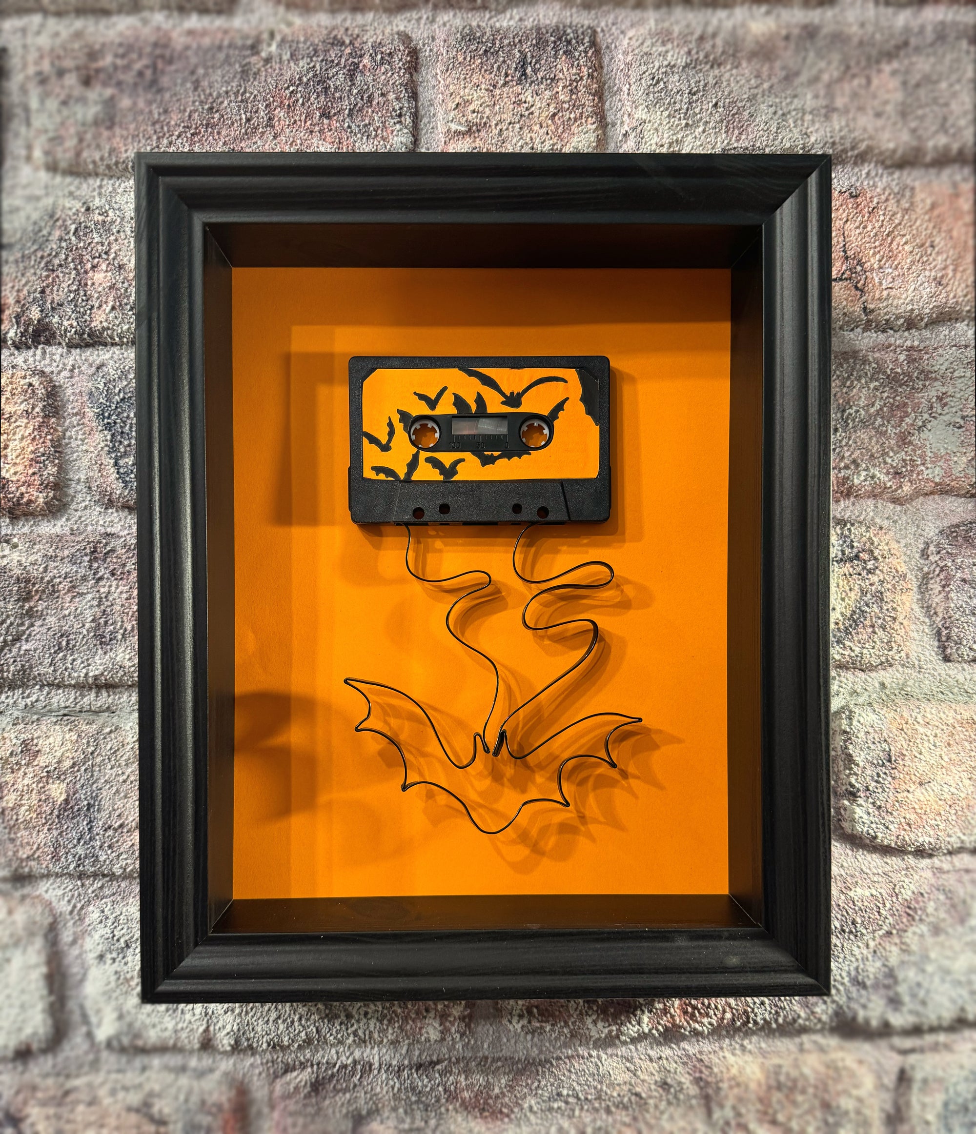 Upcycling Art Kasette „ Halloween Edition“ - Mein Shop