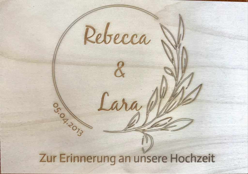 Erinnerungsbox „Hochzeit“ - Mein Shop