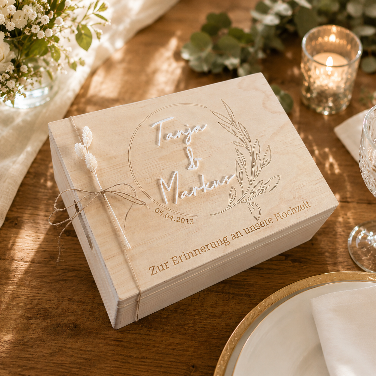 Erinnerungsbox „Hochzeit“ - Mein Shop