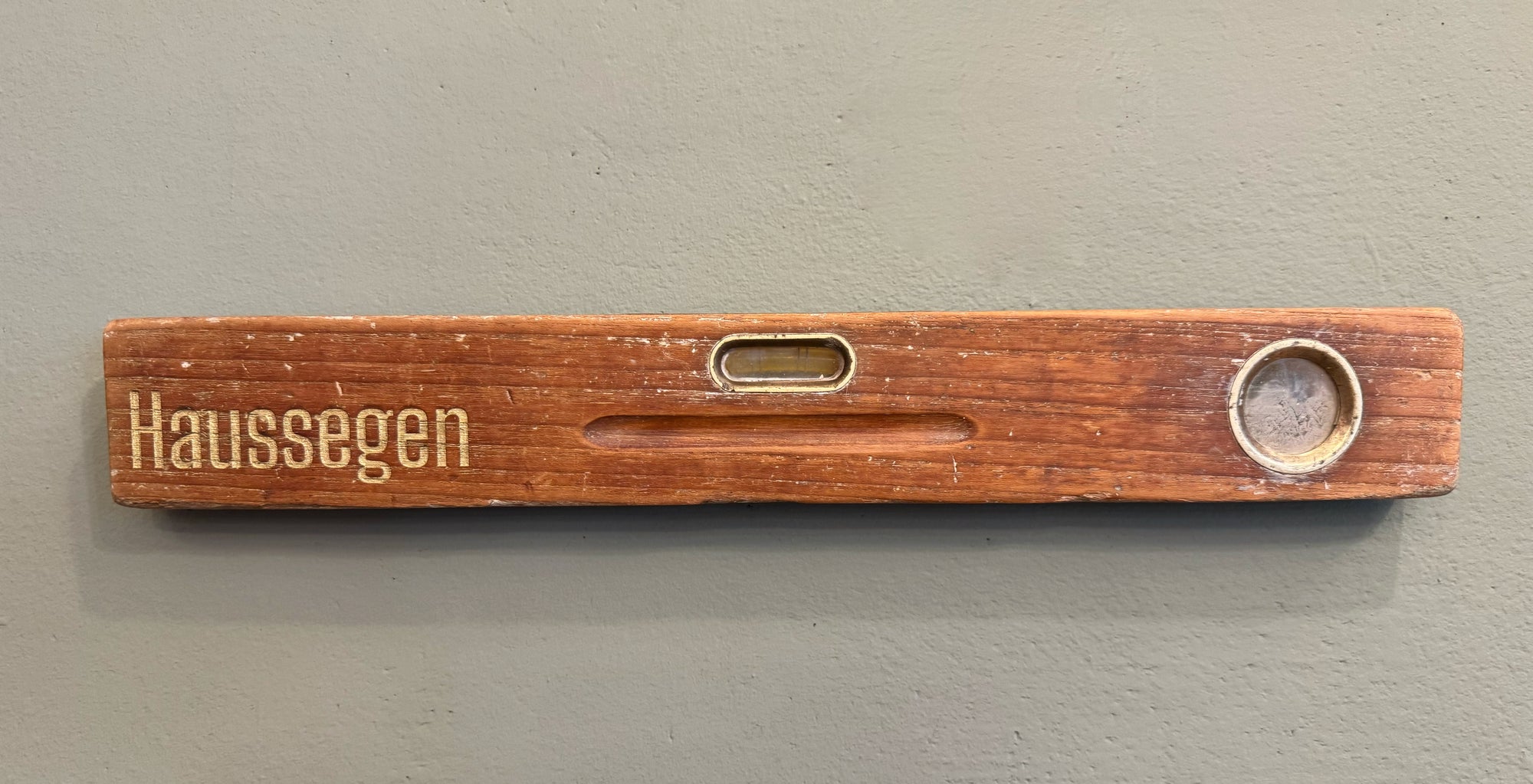 Antike Wasserwaage „HAUSSEGEN“