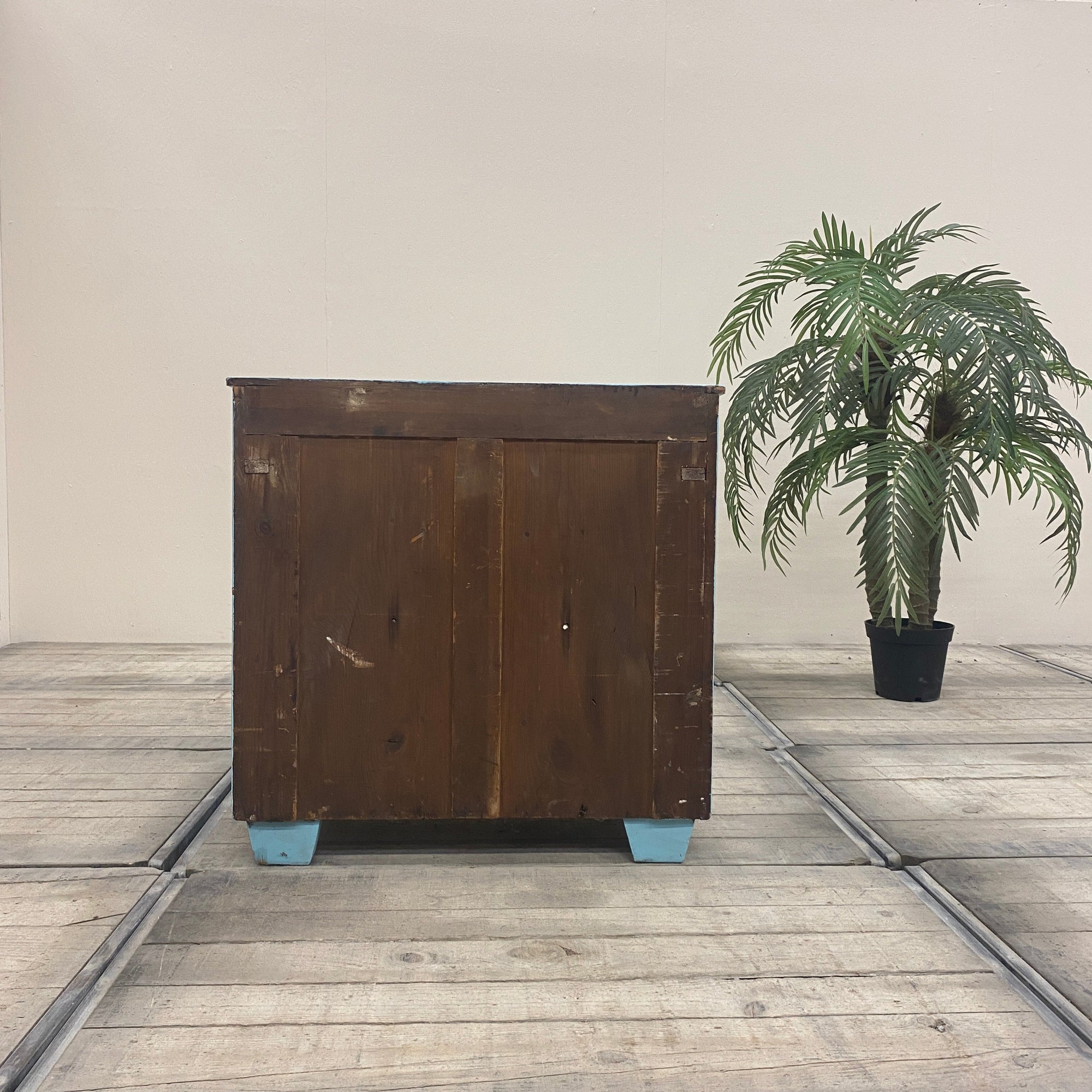 Thomas Klotz Kommode "Shabby Chic" blau Schrank Upcycled - Mein Shop