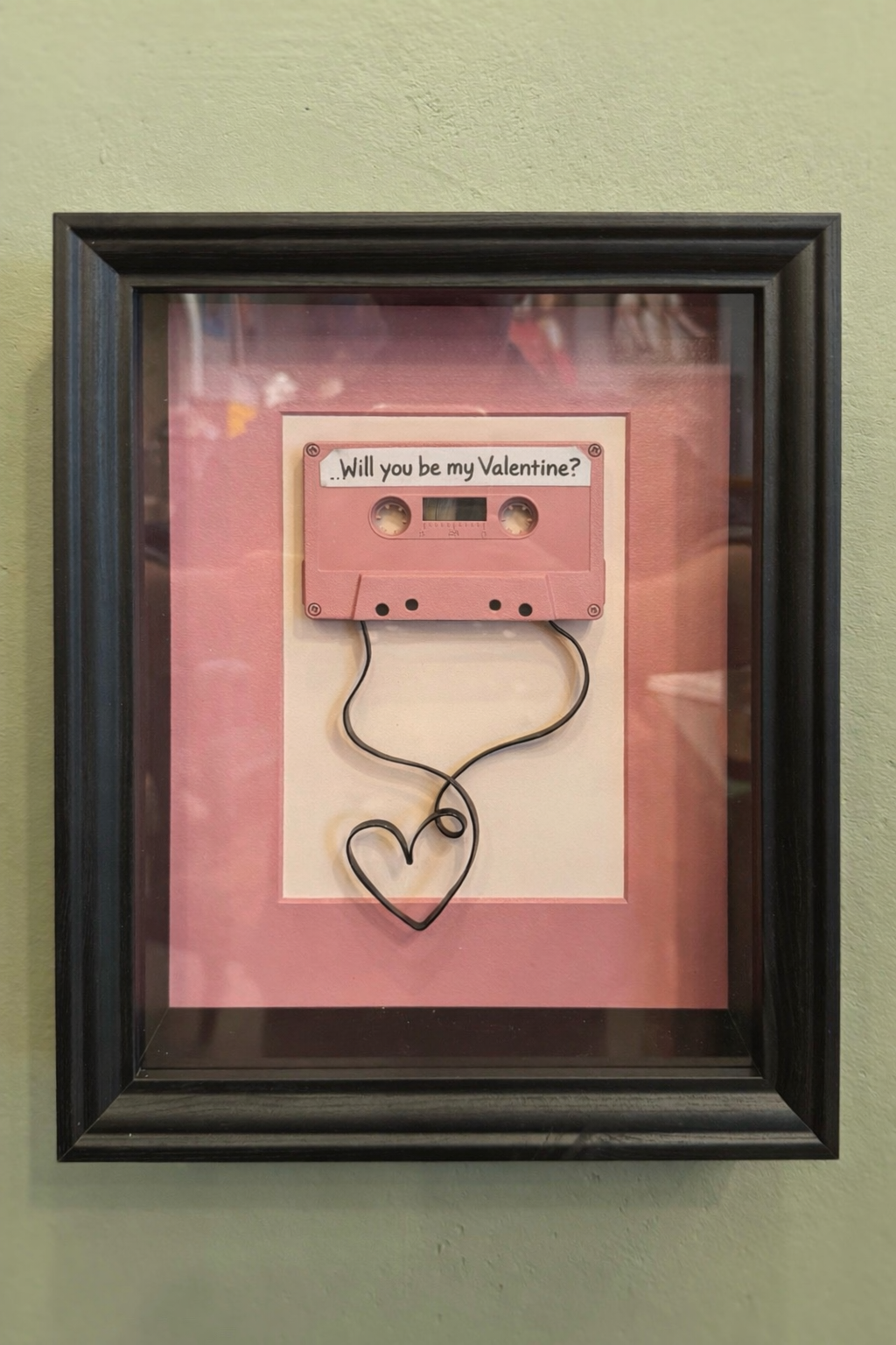 Upcycling Art Kassette „LOVE“ - Mein Shop