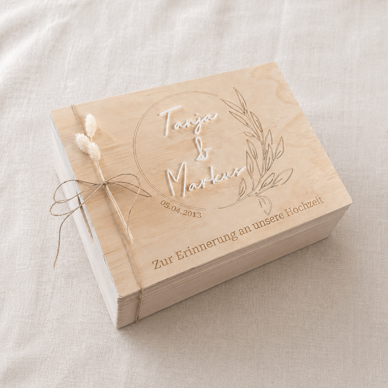 Erinnerungsbox „Hochzeit“ - Mein Shop