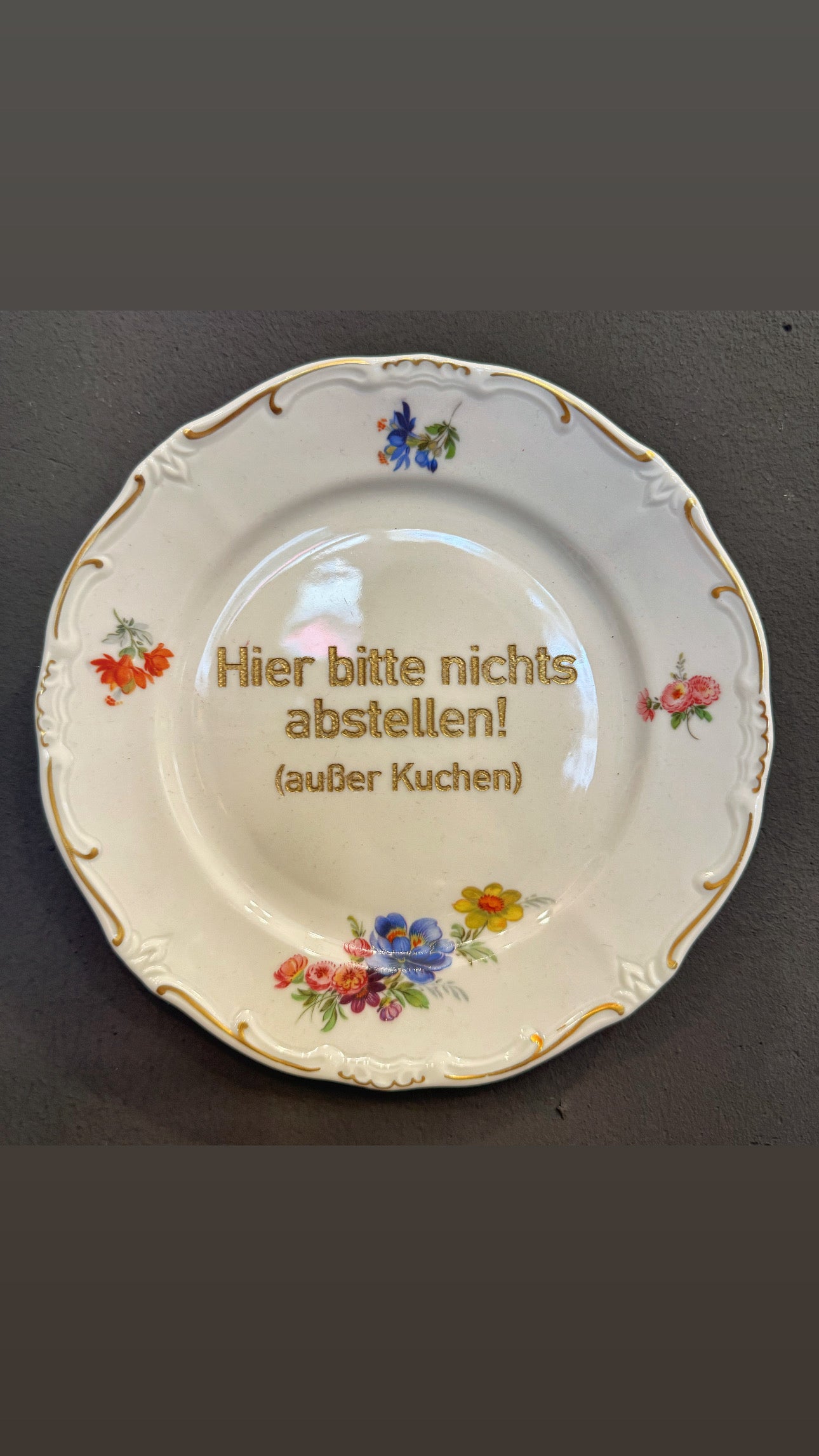 Wandteller „Kuchen“