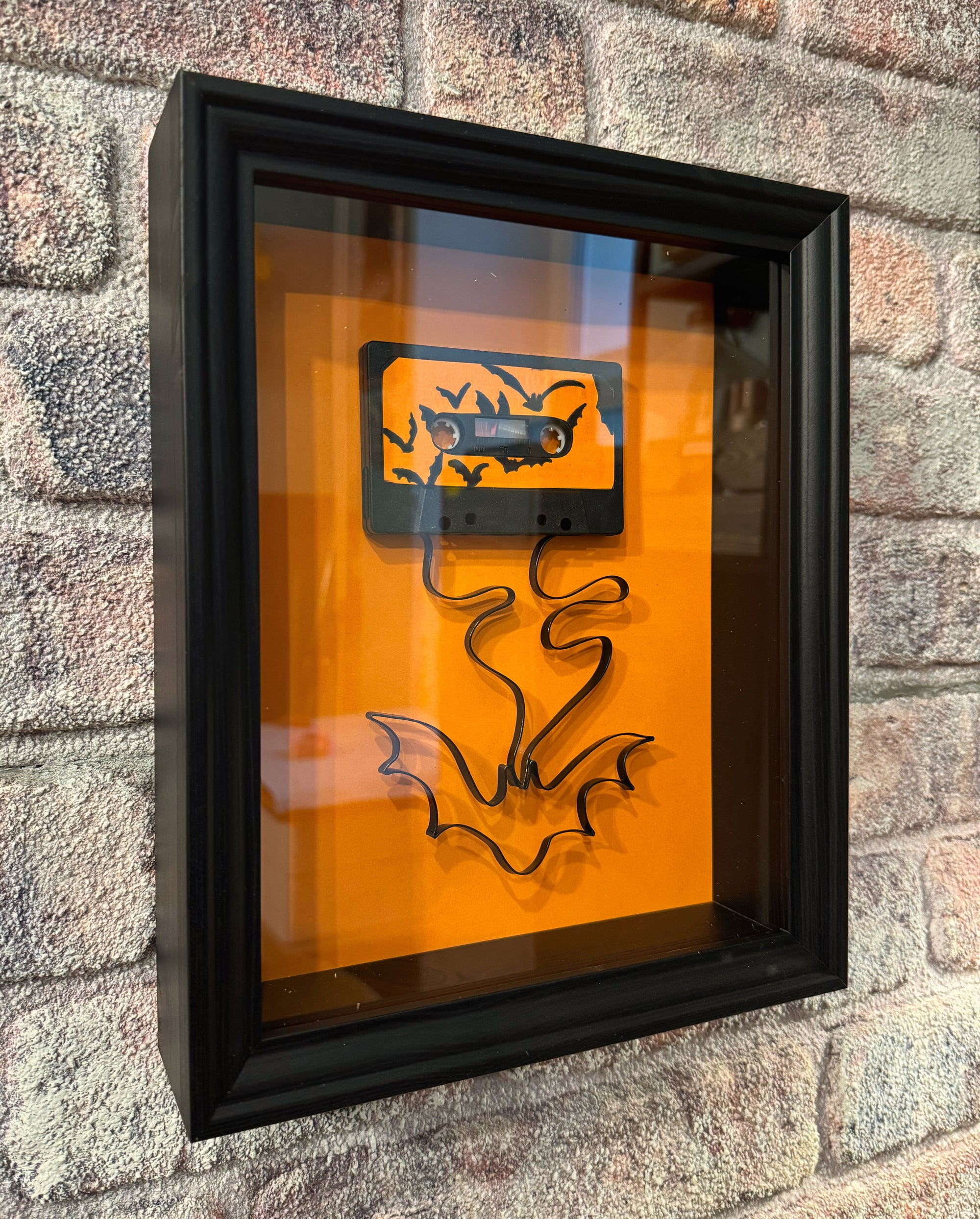 Upcycling Art Kasette „ Halloween Edition“ - Mein Shop