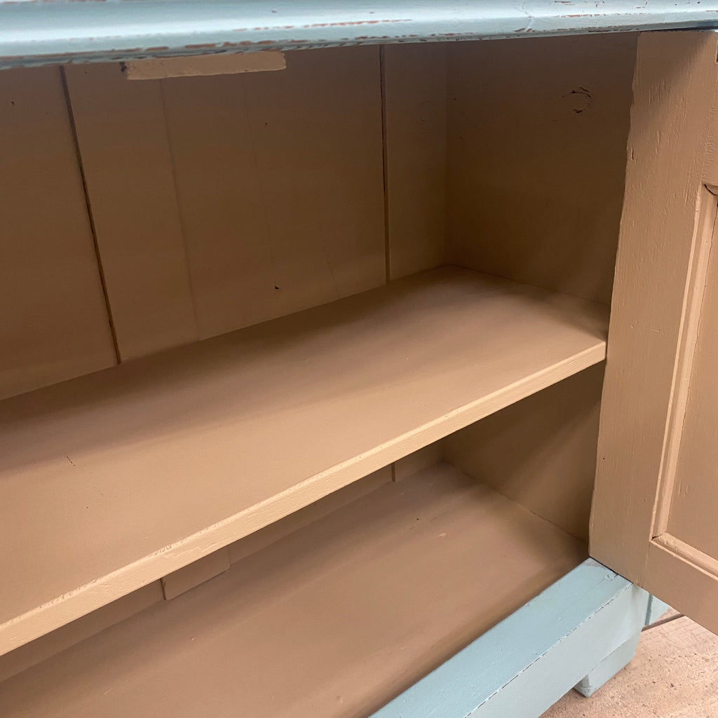Thomas Klotz Kommode "Shabby Chic" blau Schrank Upcycled - Mein Shop