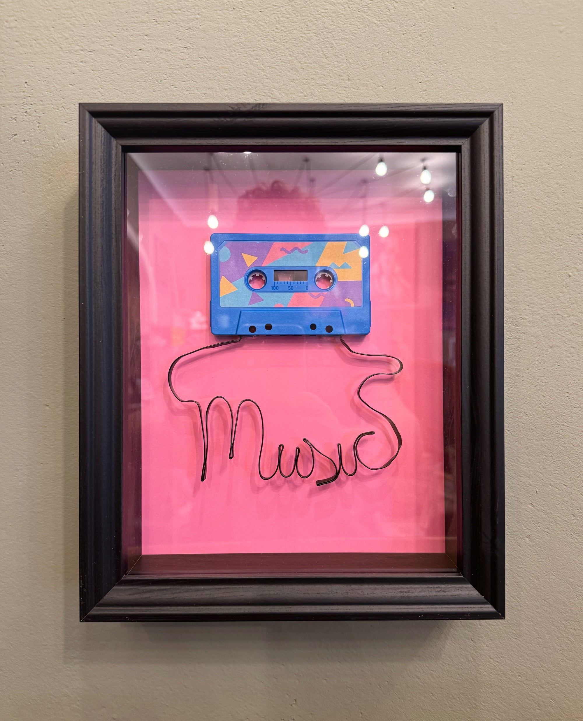Upcycling Art Kassette „Music“