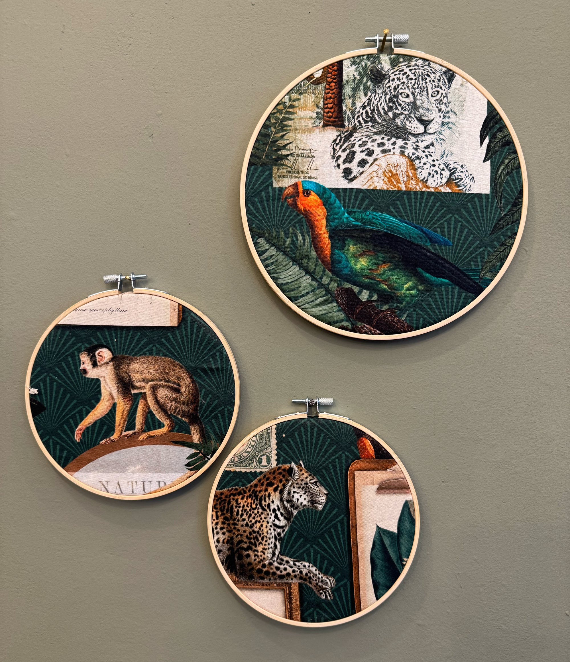 Stickrahmen-Set „ Jungle Collage“ - Mein Shop