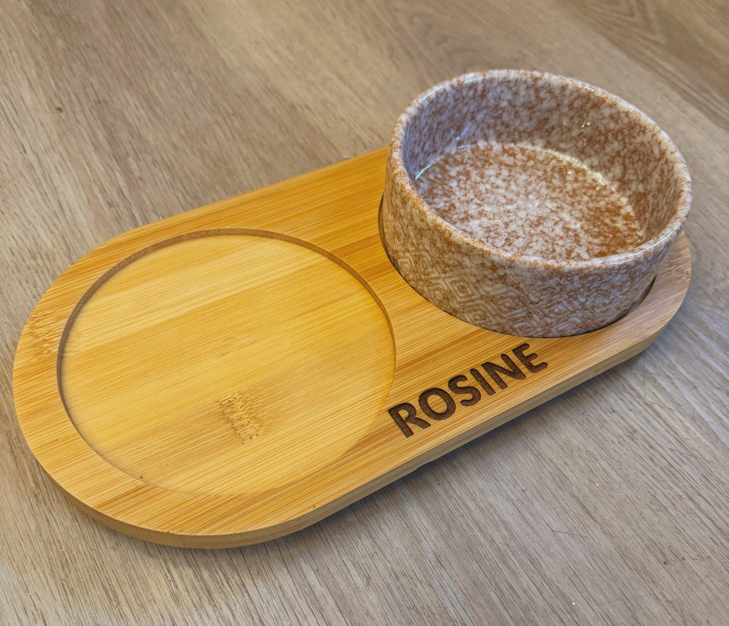 personalisierte Futterstation „Rosine“