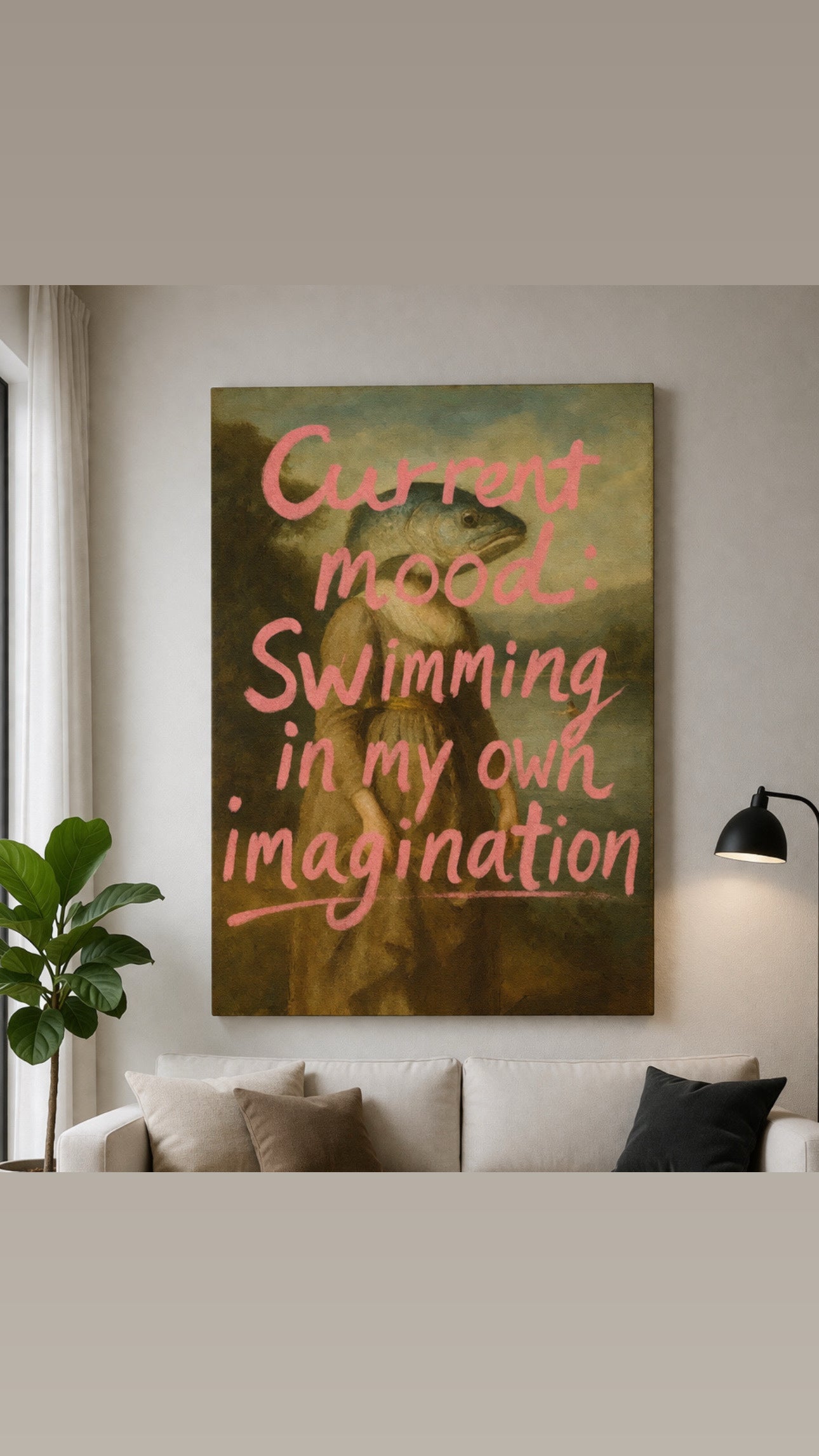 Wall Art Sternzeichen FISCHE - Current Mood - Mein Shop