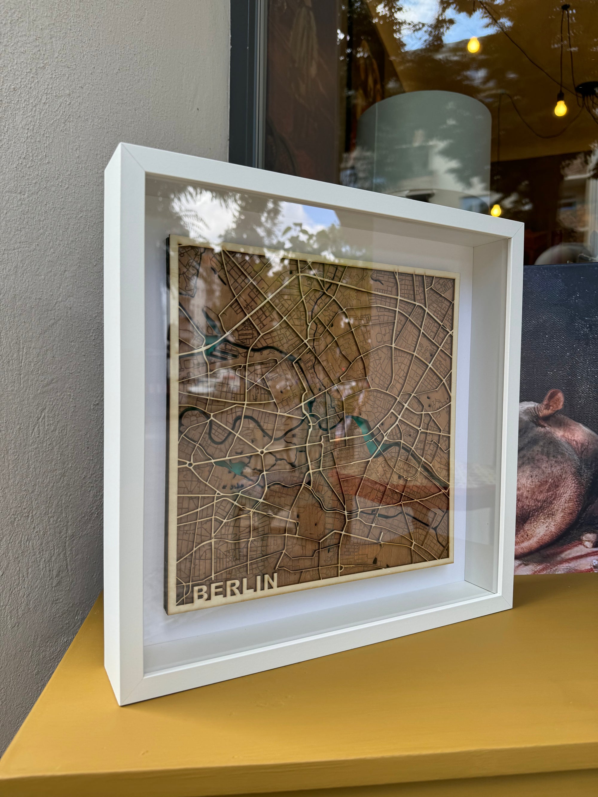 3D Holzkarte Berlin
