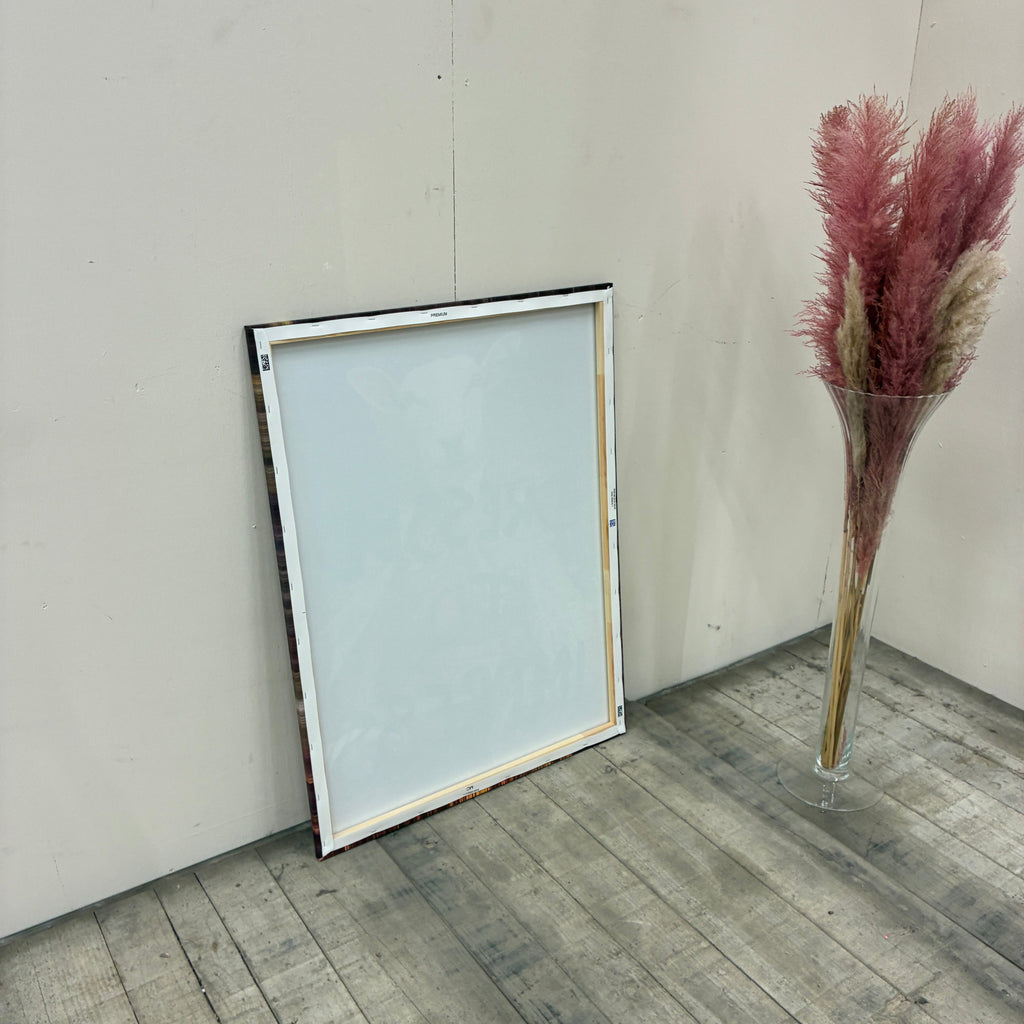 Thomas Klotz "Ziege" Kunstdruck auf Leinwand 100x75 Wandbild Deko - Mein Shop