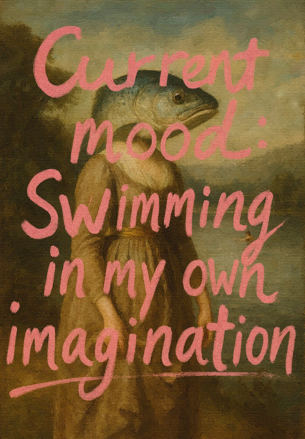 Wall Art Sternzeichen FISCHE - Current Mood - Mein Shop