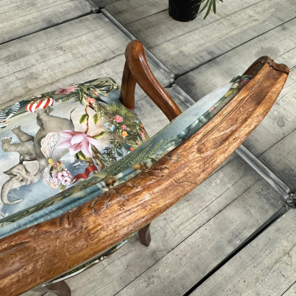 Thomas Klotz Vintage Sessel „Flyling Elephant“ Armlehnstuhl Stuhl Upcycled - Mein Shop