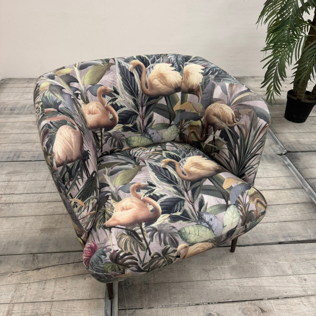 Thomas Klotz Loungesessel Flamingo Sessel Upcycled - Mein Shop