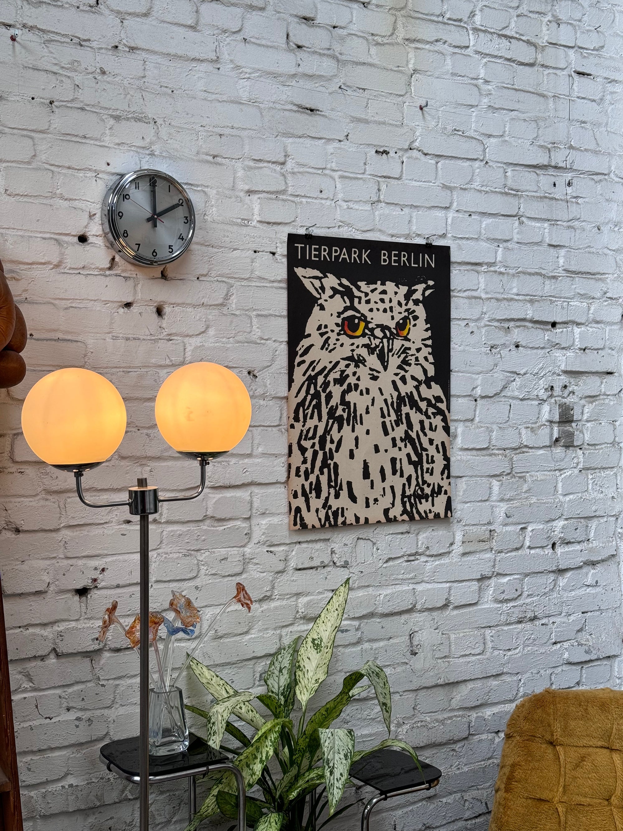 Tierpark Poster Eule | 1977 | Original Berlin - Mein Shop