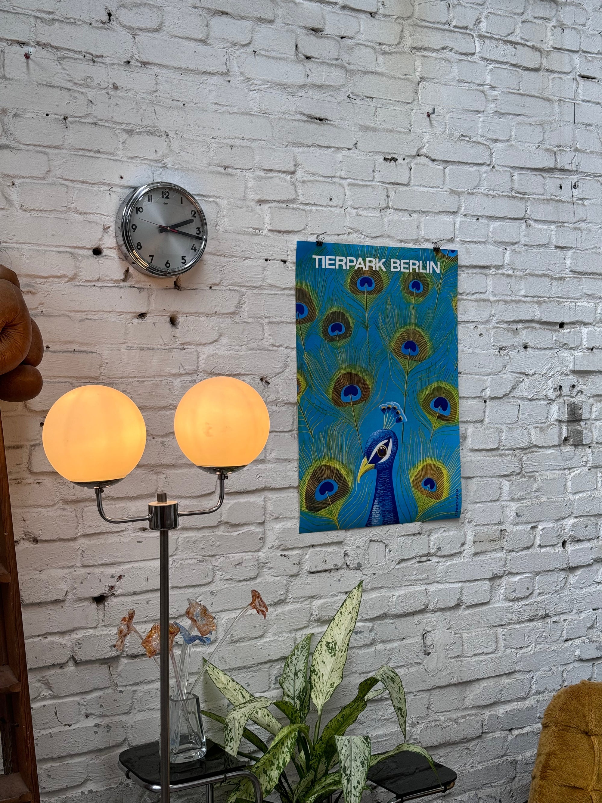 Tierpark Poster Pfau | 1979 | Original Berlin - Mein Shop