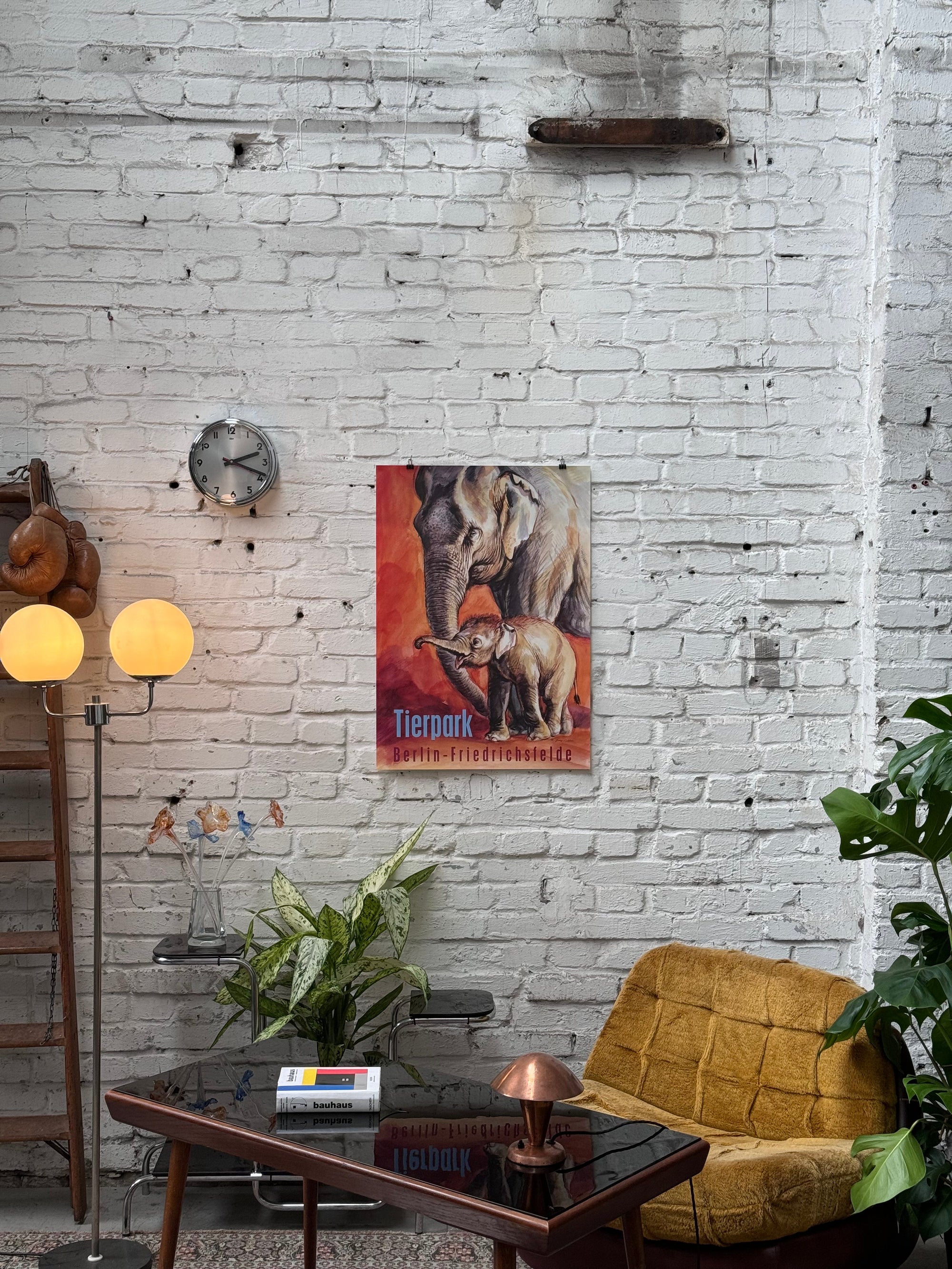 Tierpark Poster Elefant | 2002 | Original Berlin - Mein Shop