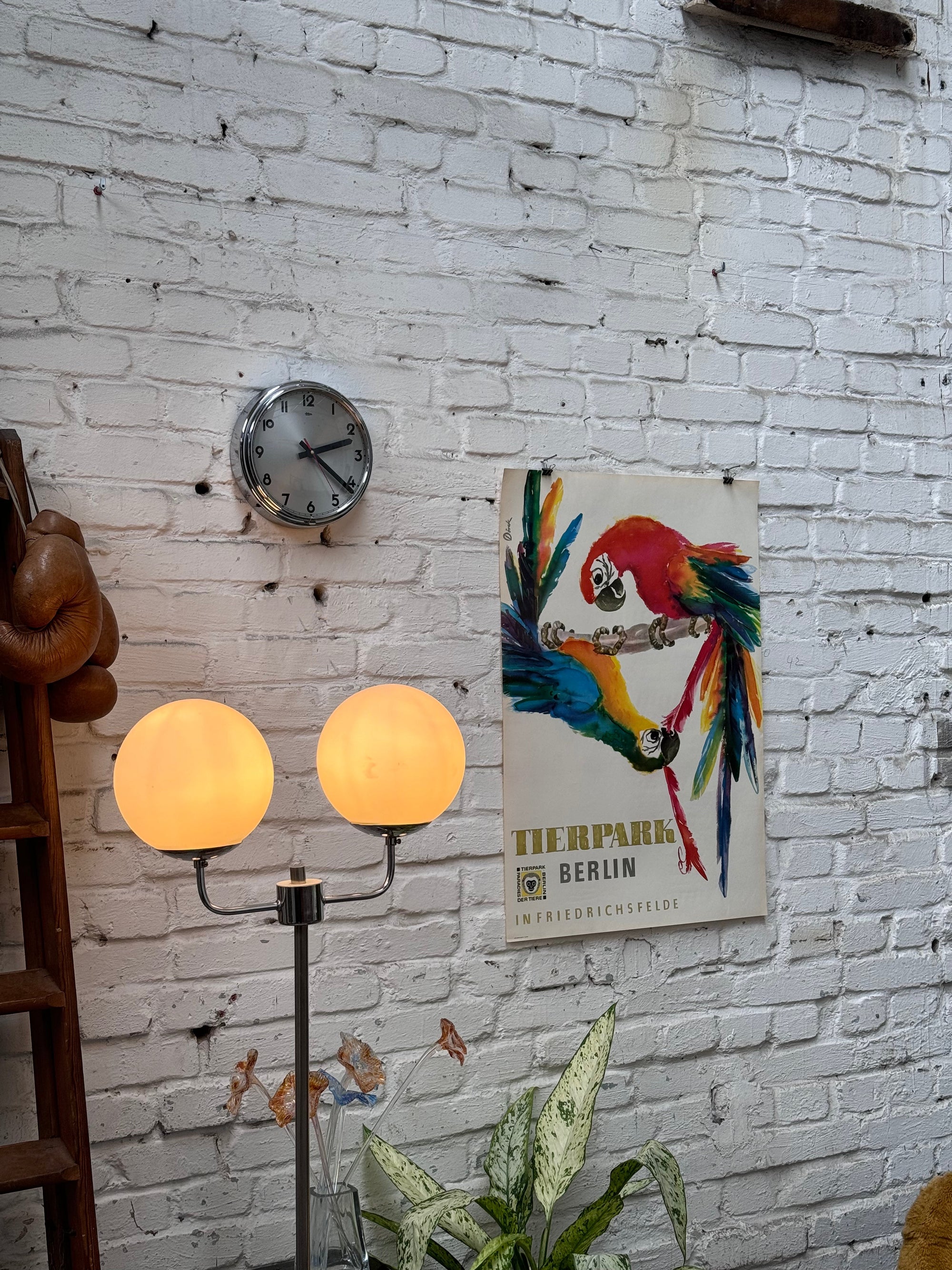 Tierpark Poster Papagei | 1956 | Original Berlin - Mein Shop