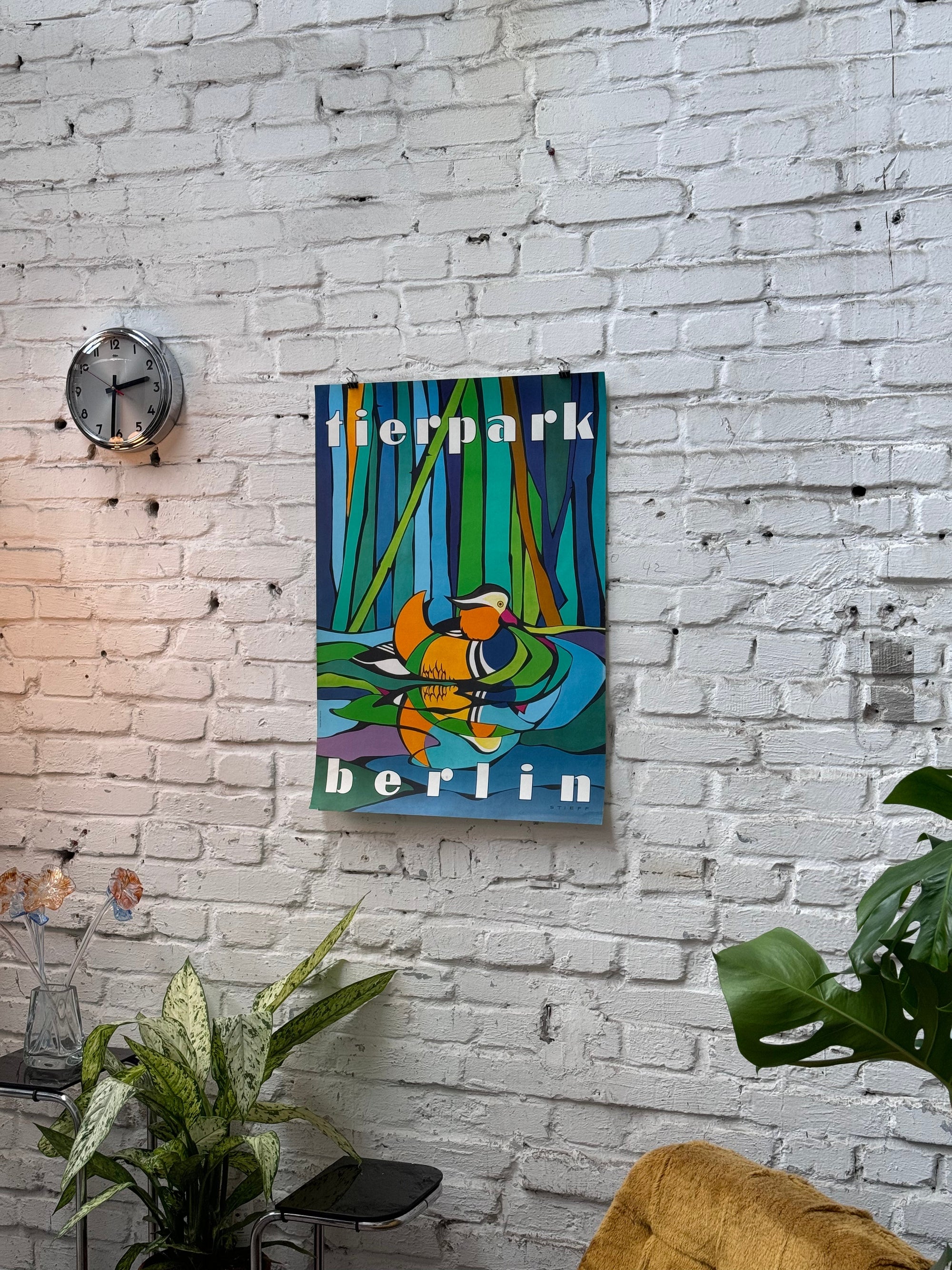Tierpark Poster Ente | 1959 | Original Berlin - Mein Shop