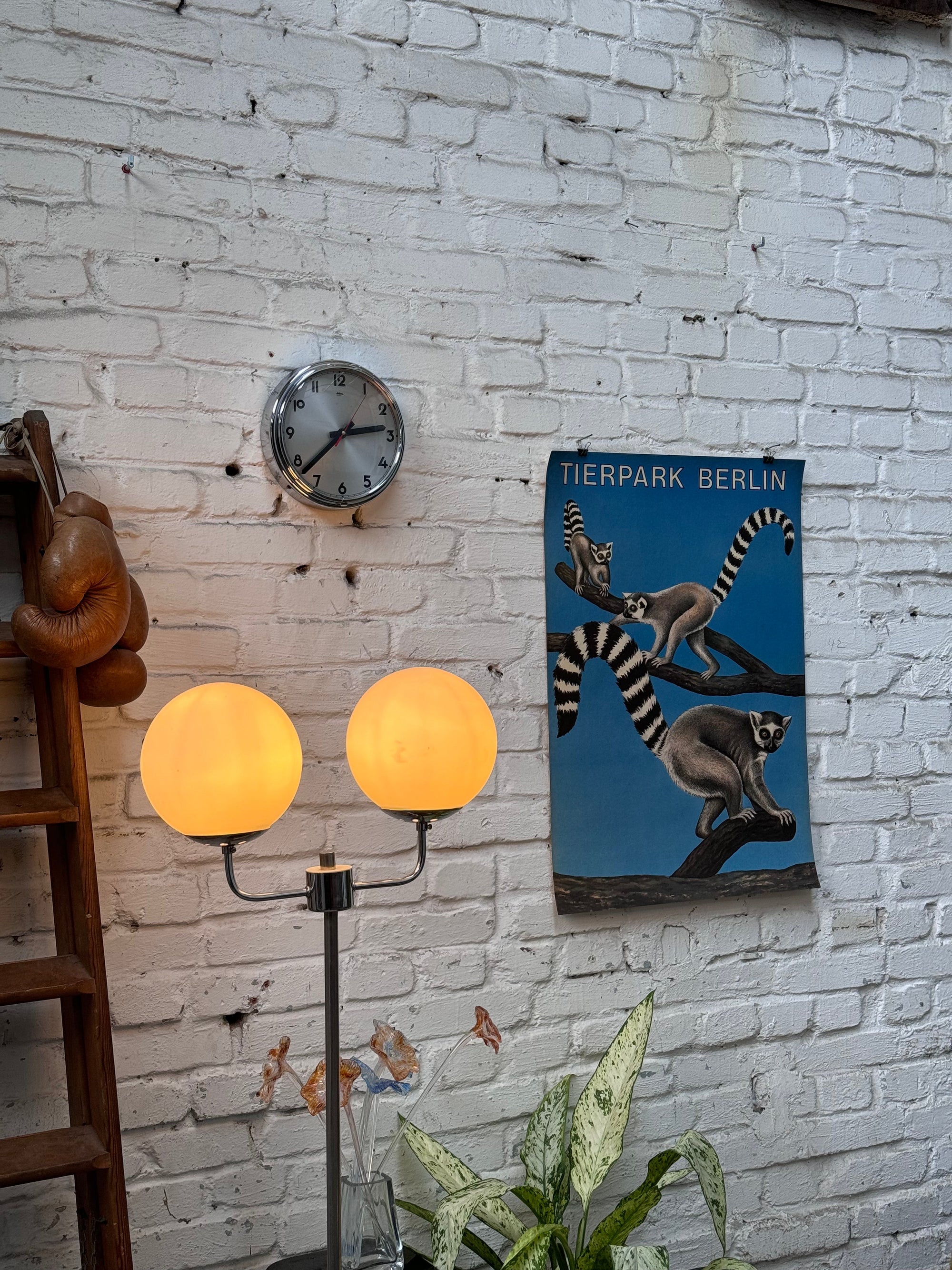 Tierpark Poster Lemuren | 1986 | Original Berlin - Mein Shop