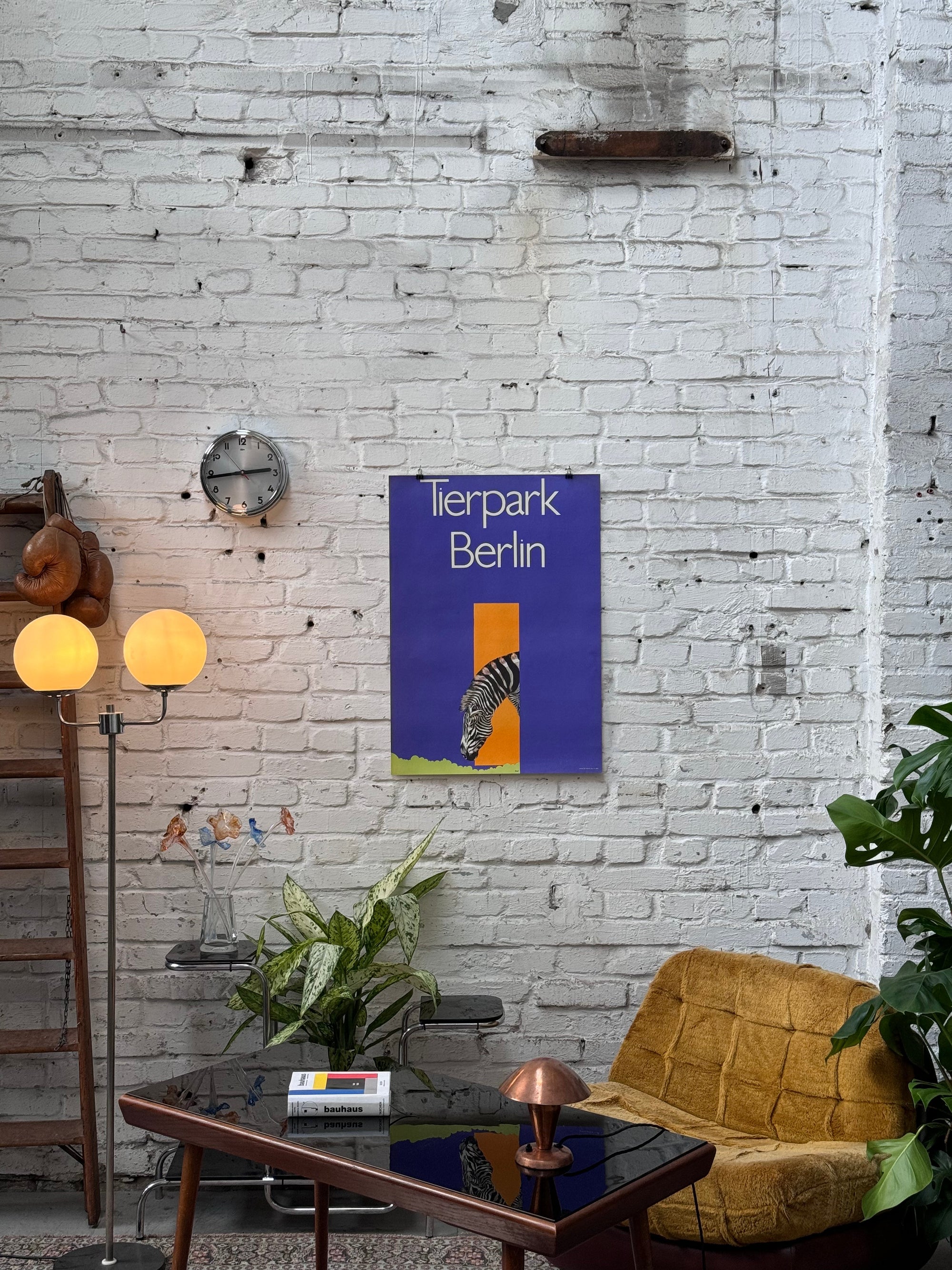 Tierpark Poster Zebra | 1961 | Original Berlin - Mein Shop