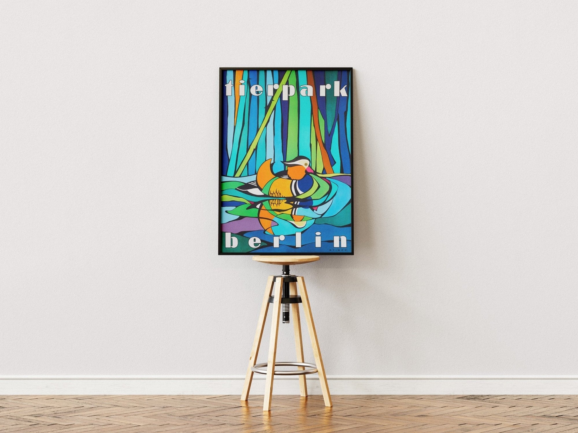 Tierpark Poster Ente | 1959 | Original Berlin - Mein Shop