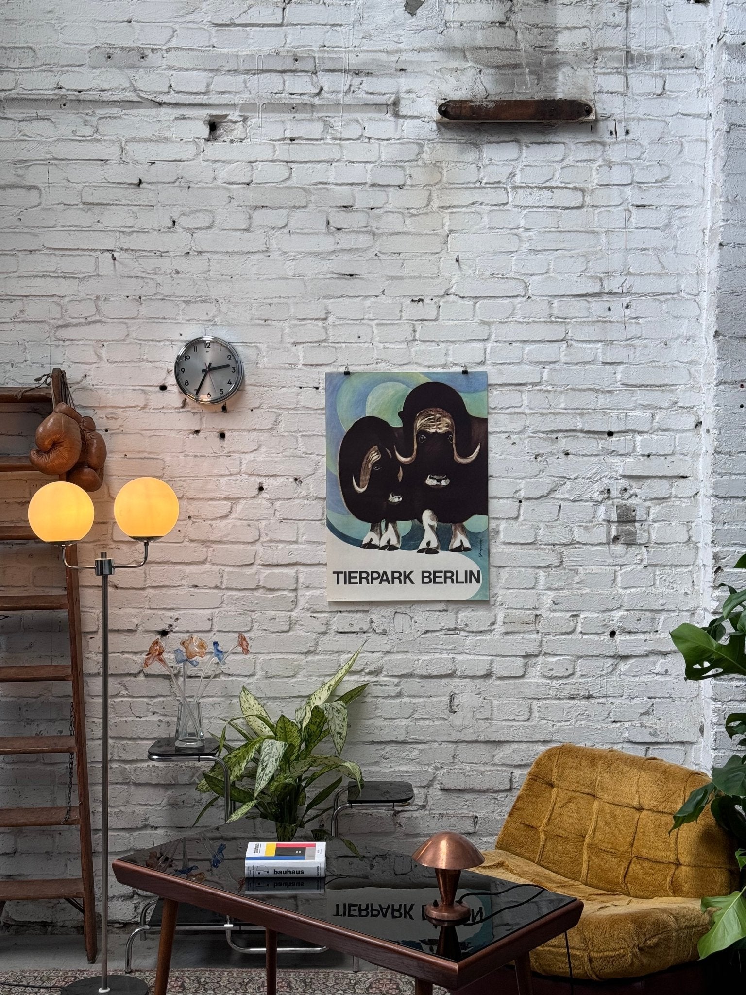 Tierpark Poster Moschusochse | 1964 | Original Berlin - Mein Shop